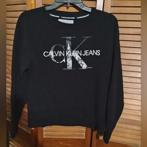 Calvin Klein Jeans Black Crewneck Sweater